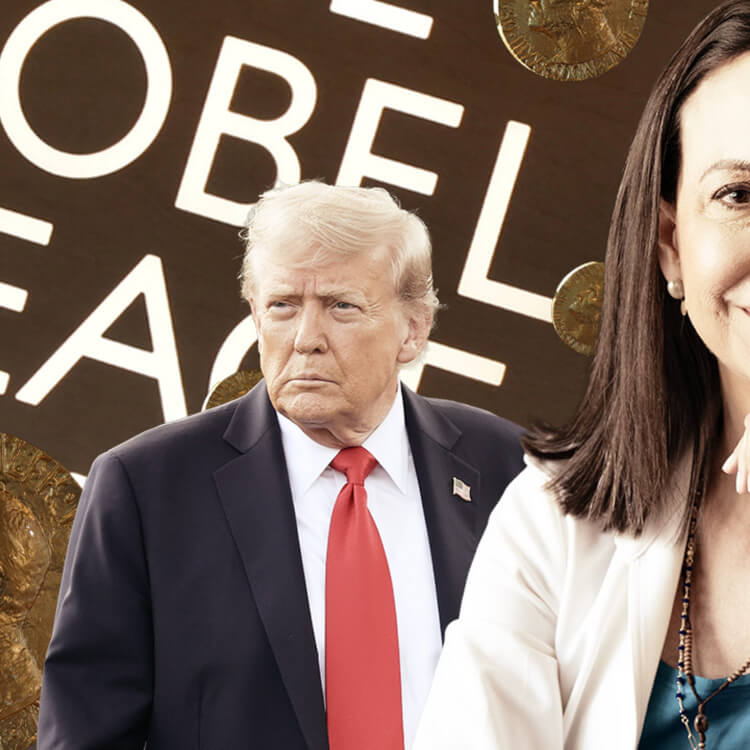 Почему Мачадо "забрала" премию мира у Трампа?